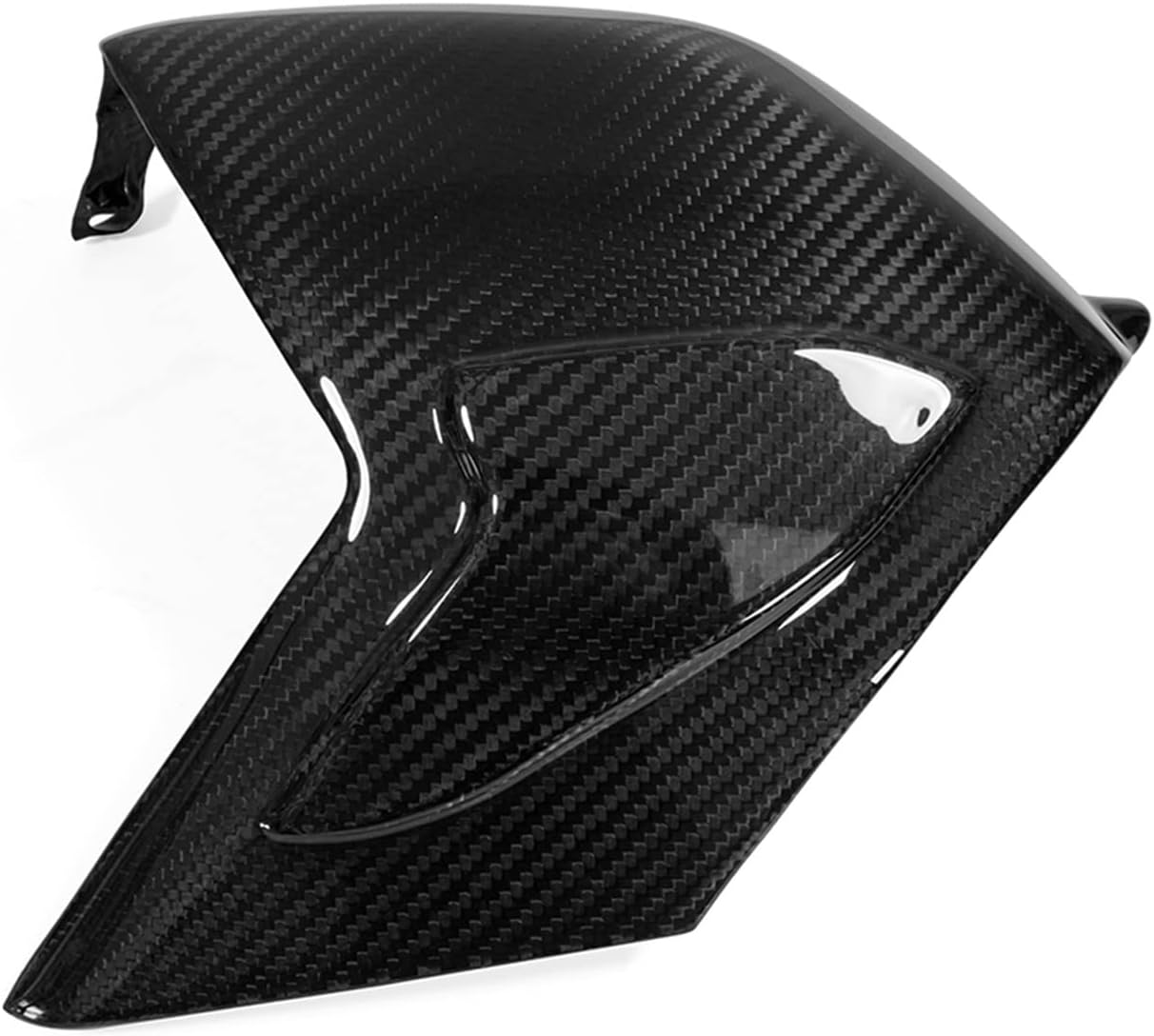 Moto Décoration Moto pour Ducati Panigale V4 2018 2019 Couverture De Bras Oscillant en Fiber De Carbone Véritable Protection De Bras Oscillant Carénage en Sergé