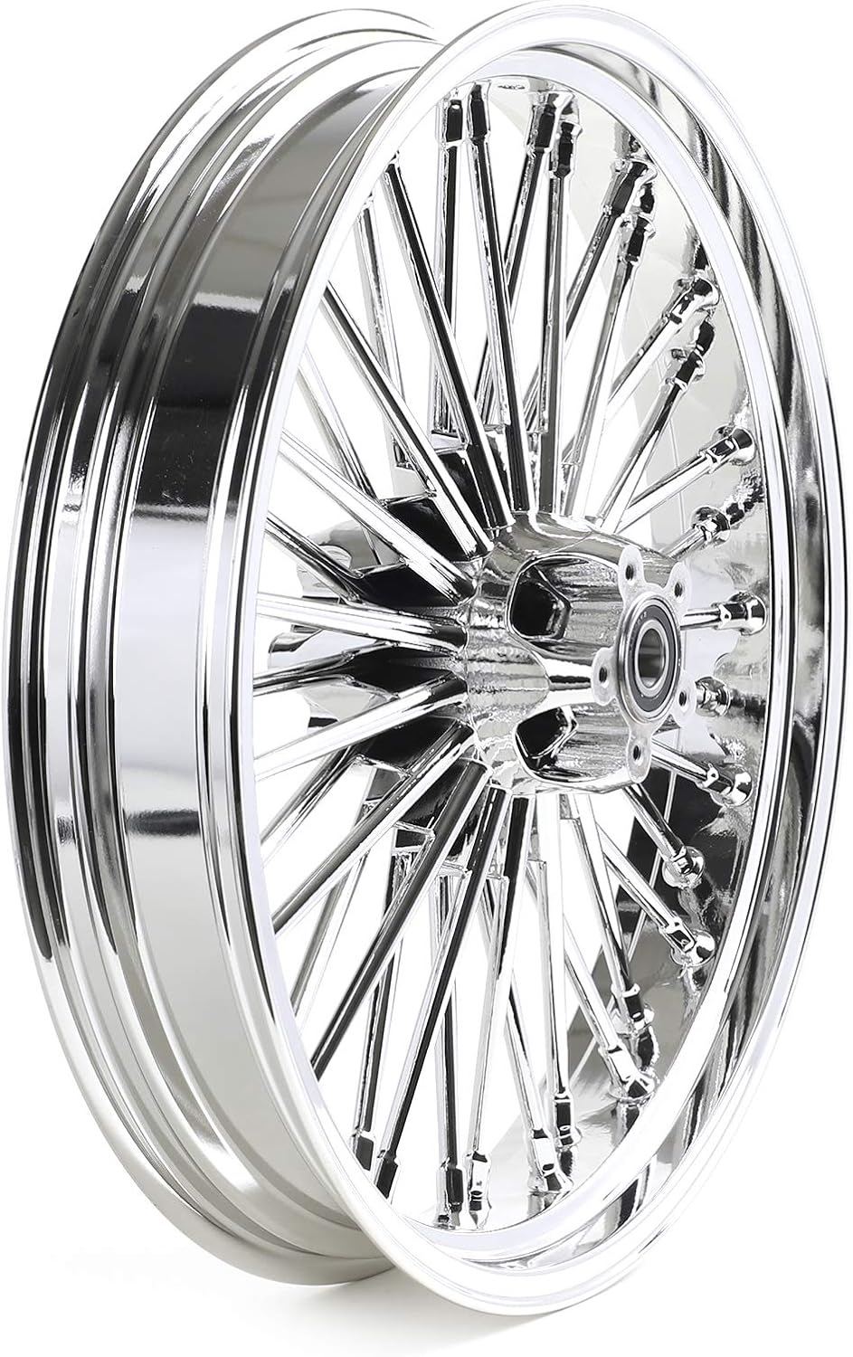 Jante Avant Fat Spoke 21" x 3,5" pour Harley Touring 2009-2023 Road King Street Glide Road Electra Ultra Classic Limited avec Roulement ABS 25 mm