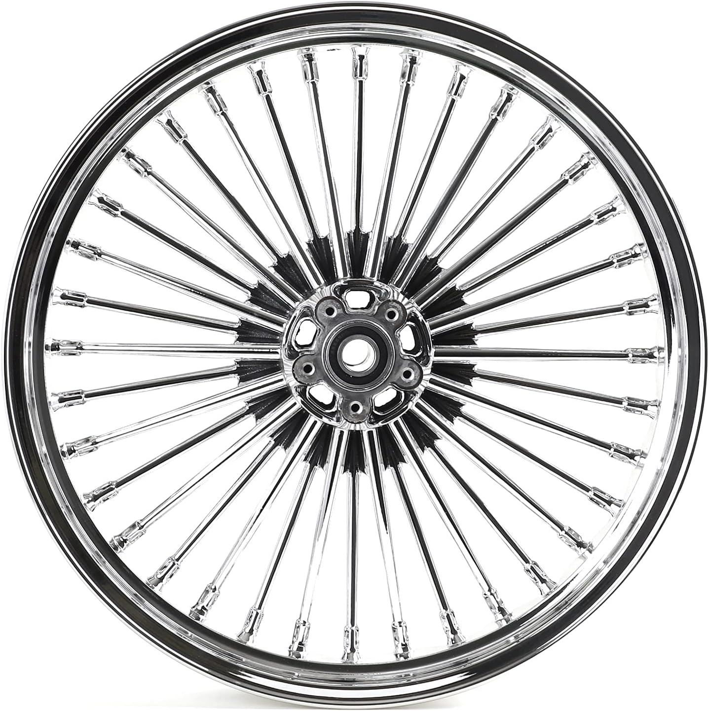 Jante Avant Fat Spoke 21" x 3,5" pour Harley Touring 2009-2023 Road King Street Glide Road Electra Ultra Classic Limited avec Roulement ABS 25 mm